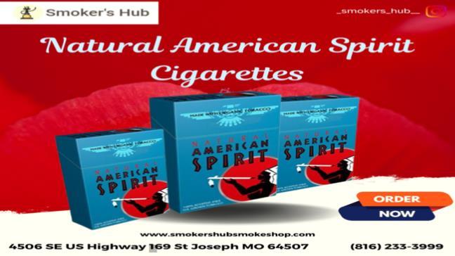 Natural American Spirit Cigarettes available in St.joseph 