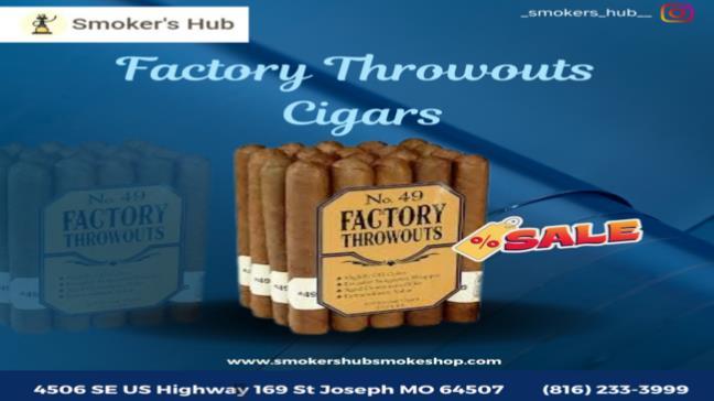 Factory Throwouts Cigars is available in St. Joseph, MO