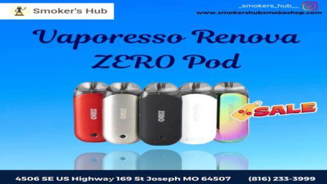 Vaporesso Renova ZERO Pod is available in St. Joseph, MO